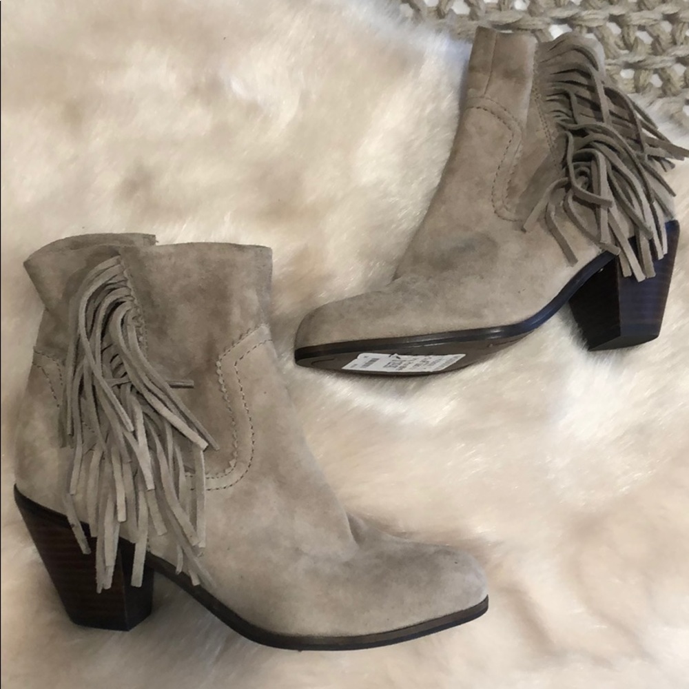 Sam Edelman booties with fringe 6